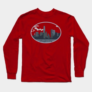 New York City Skyline Long Sleeve T-Shirt